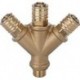 Distributeur d'air comprimé, 3 sorties MS AG G3/8 Riegler