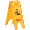 Panneau "Attention sol glissant"