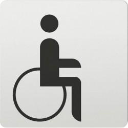 Panneau Signes d'information Handicap 0 36 4059,Alu F1