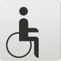 Panneau Signes d'information Handicap 0 36 4059,Alu F1