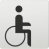 Panneau Signes d'information Handicap 0 36 4059,Alu F1