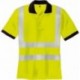 Polo Haute visibilité-SYLT, jaune fluo, Taille L