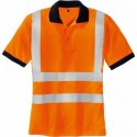 Polo Haute visibilité-SYLT, orange fluo, Taille 3XL