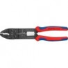 Pince à sertir et pince universelle à la fois 0,75-6qmm Knipex