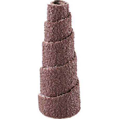 Rouleau abrasif de 10 x 3 x 38 mm, Grain : 80