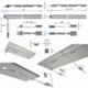Éclairage LED SuperStripe ww 300mm 24VDC, 3.6W