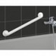 Poignée salle de bain Secura 64,5 cm, Blanc