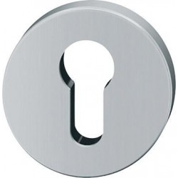 Rosette poignée de porte PZ, 0 12 1735,rond,F69 matt