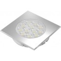 Lampe LED  Alu Opt.ww,12V,2.3W,IP44,2m