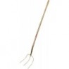 Fourche 33905 3 dents 26X20 gold, avec manche hêtre