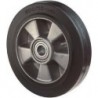 Roue plastique jante en aluminium B80.180