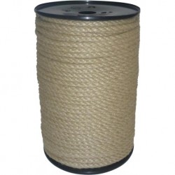 Corde de fibres multibrins 6mm 100m en polypropylène