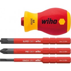 Manche slimVario VDE 4Pièces . Wiha