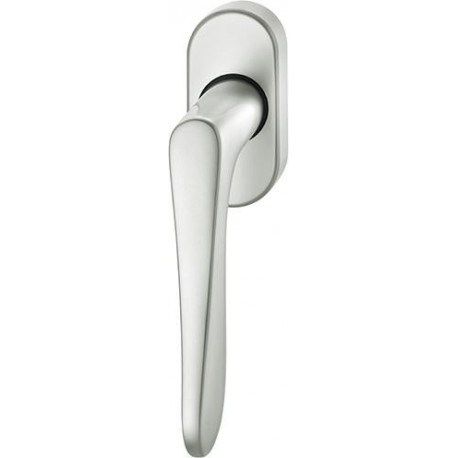 Poignée fenêtre,oval,Alu F1 34 1144, Broche 24-38mm