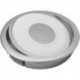 Spot LED, Alu Optik, ww 12VDC, 2.5W, 1.8m