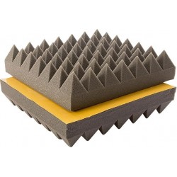 Mousse PE Pyramide 1000x500x40mm - 2 Pièces