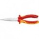 Pince demi-ronde 200 mm avec tranchant chromée VDE TT 200mm