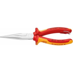 Pince demi-ronde 200 mm avec tranchant chromée VDE TT 200mm