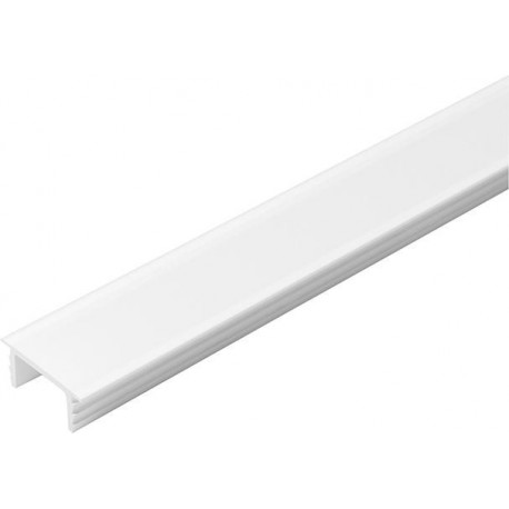Profil encastré en aluminium F opal L 3000 mm, Profil