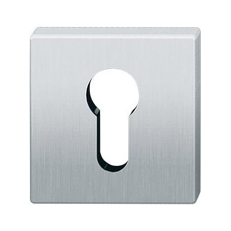 Rosette poignée de porte PZ, 0 12 1704,eckig,F69 matt