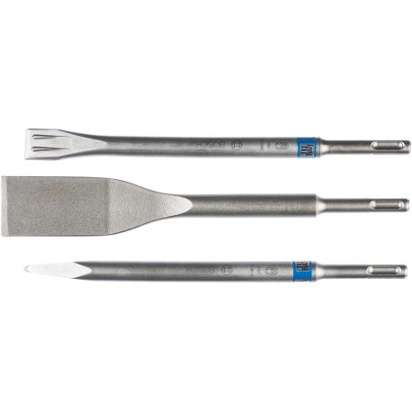 Set 3 Pièces  Burin pic sds plus 250 mm Bosch