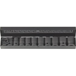 Set de Douilles 1/2" 15Pièces . FORTIS