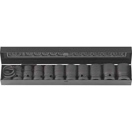 Set de Douilles 1/2" 15Pièces . FORTIS