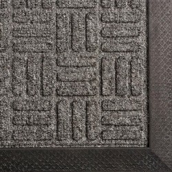 Tapis d'entrée en caoutchouc  8mm Turtle 1500x900mm gris