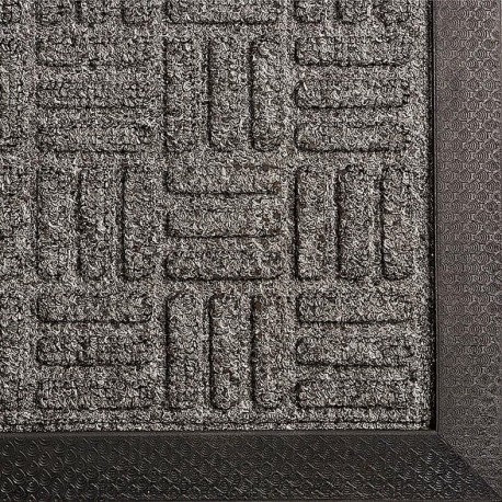 Tapis d'entrée en caoutchouc  8mm Turtle 1500x900mm gris