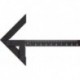 Equerre à centrer de précision 250x160mm FORTIS