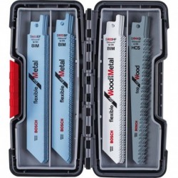 Lame scie sabre Set 20 Pièces Bois/Metall Bosch