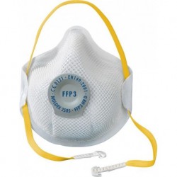 Masque anti-poussière 2505 valve, FFP3 NR D (Par 10)
