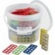 Assortiment de cales 120mm 110 Pièces