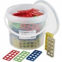 Assortiment de cales 120mm 110 Pièces