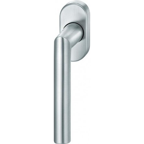 Poignée fenêtre,oval,Acier inoxydable34 1076, Broche 24-38mm