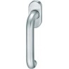 Poignée fenêtre,oval,Acier inoxydable34 1146, Broche 24-38mm