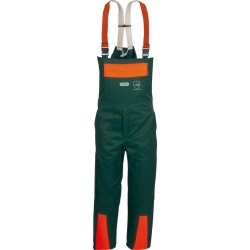 Salopettes FJ Des.A,Cl.1,60,vert/orange