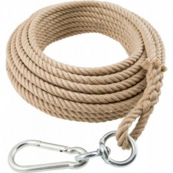 Corde 20 mm, 30 m long - Avec mousqueton Wirbel