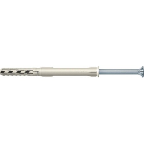 Cheville et vis hexagoanle URD 10x180 T galZn (Par 50)