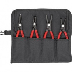 Pince à circlips de précision-Set 4Pièces .en sac enroulé Knipex