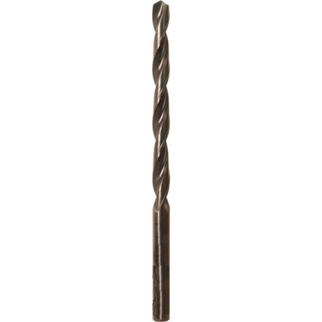 Foret hélicoïdal avec queue cylindrique longue, en acier à coupe rapide, type N, DIN 340, laminé, surface sans revêtement, Ø h8 : 6,50 mm