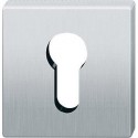 Rosette poignée de porte VK8, 0 12 1704,eckig,F69 matt