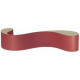 Bande abrasive, de 150 x 2250 mm avec un poudrage ouvert au corindon, Grain : 100