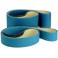 Bande abrasive, de 30 x 533 mm, corindon au zirconium, Grain : 40