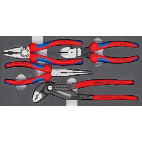 Assortiment Pinces basiques 4 Pièces Knipex