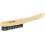 Brosse métallique à main, fil d'acier, Nombre de rangées : 5