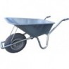 Brouette 90 Ltr galvanisémit roue gonflable