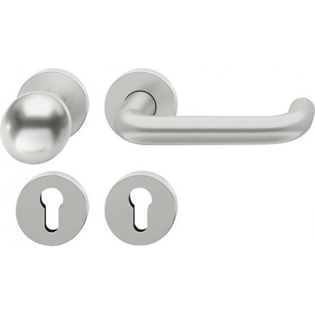 Poignée porte PZ ls Alu F1 72 1070