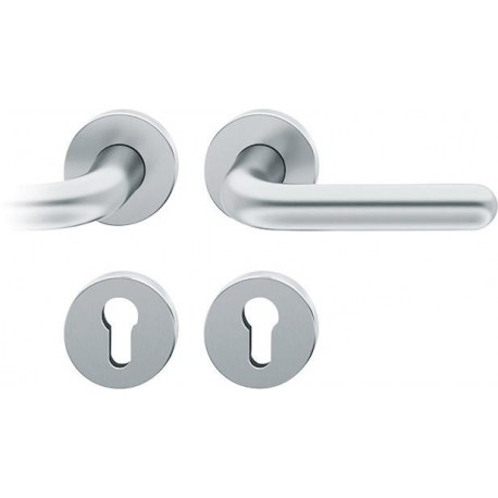 Poignée porte ZT. PZ Acier inoxydable12 1147