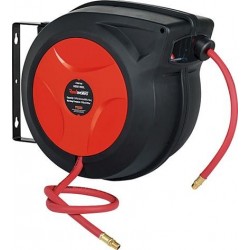 Enrouleur tuyau 15m rouge Air 3/8"
